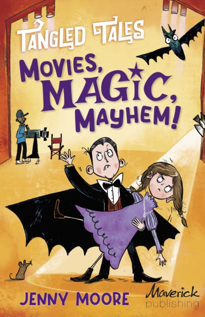 Book cover of: Movies, Magic, Mayhem! / Bites, Camera, Action!. By: MOORE, JENNY