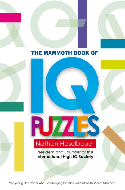 Book cover of: Mammoth Book of New IQ Puzzles