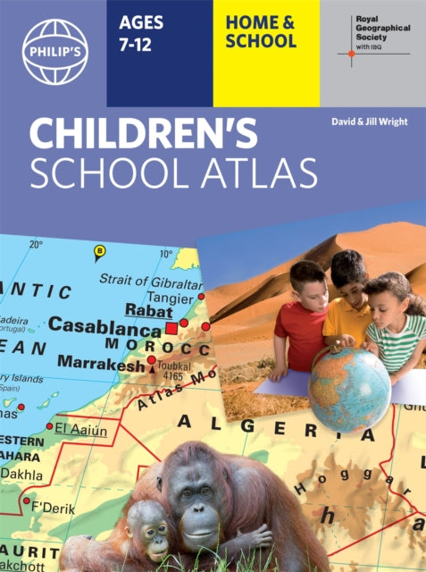 Book cover of: Philip's RGS Children's School Atlas. By: David Wright - undifferentiated