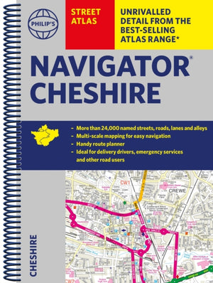 Philip's Navigator Street Atlas Cheshire