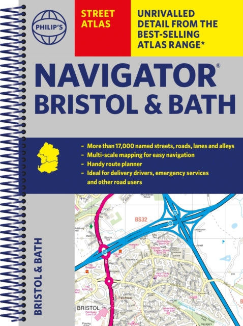 Philip's Navigator Street Atlas Bristol & Bath