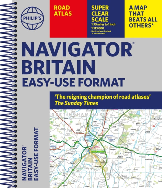 Book cover of: Philip's Navigator Britain Easy-use format. By: Philip's Maps