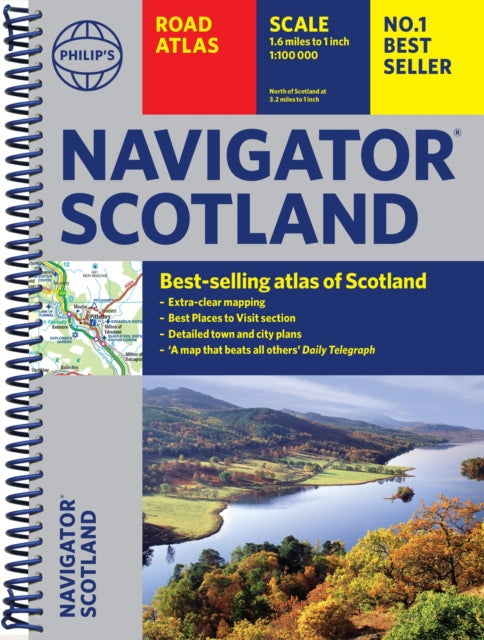 Book cover of: Philip's Navigator Scotland. By: Philip's Maps