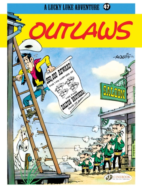 Book cover of: Lucky Luke 47 - Outlaws. By: Jean Leturgie
