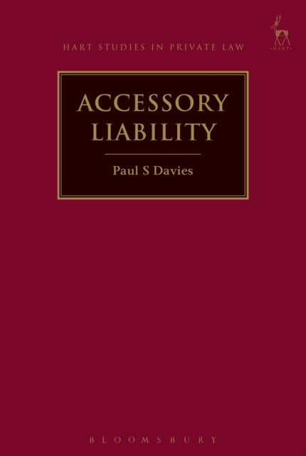 Book cover of: Accessory Liability. By: Paul S. Davies
