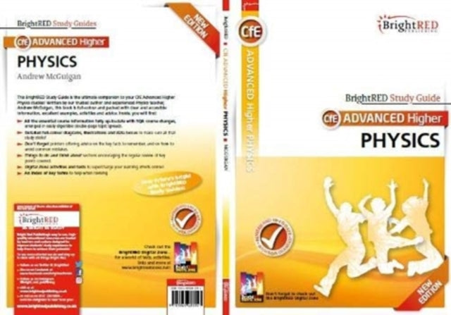 Book cover of: BrightRED Study Guide: Advanced Higher Physics New Edition. By: Andrew McGuigan