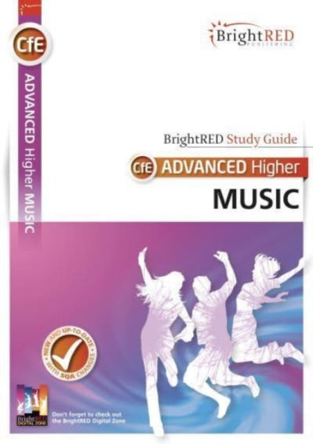 Book cover of: BrightRED Study Guide Advanced Higher Music. By: Adrian Finnerty