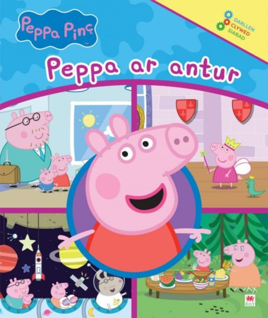Book cover of: Peppa ar Antur. By: Astley Baker Davies