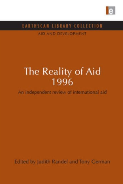 Book cover of: Reality of Aid 1996. By: Judith Randel