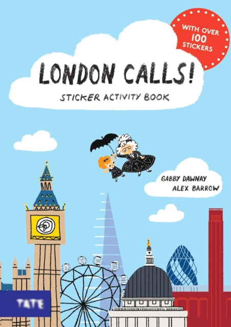 Book cover of: London Calls! Sticker Activity Book. By: Gabby Dawnay