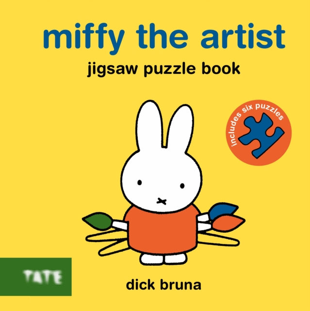 Book cover of: Miffy the Artist: Jigsaw Puzzle Book