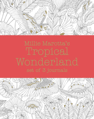Millie Marotta's Tropical Wonderland – journal set