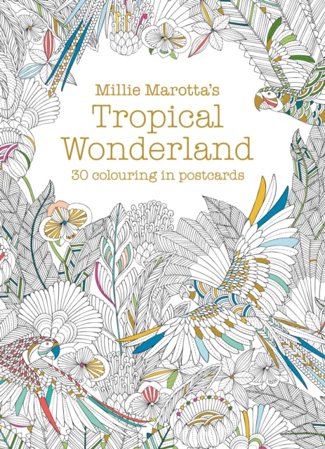 Millie Marotta's Tropical Wonderland Postcard Book