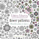 Book cover of: Calming Colouring Flower Patterns. By: Graham McCallum
