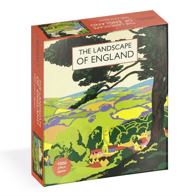 Book cover of: Brian Cook's Landscape of England Jigsaw Puzzle