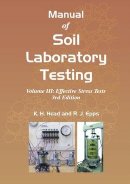 Book cover of: Manual of Soil Laboratory Testing