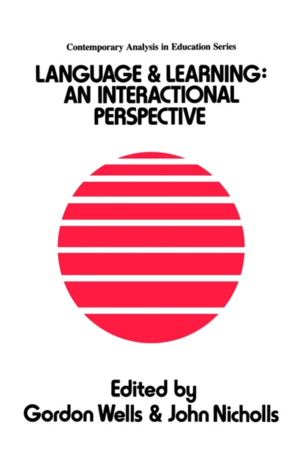 Book cover of: Language And Learning. By: Gordon Wells