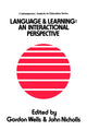 Book cover of: Language And Learning. By: Gordon Wells