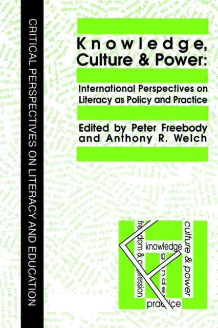 Book cover of: Knowledge, Culture And Power. By: Anthony R. Welc
