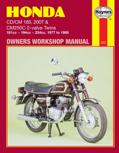 Book cover of: Honda CD/CM185 200T & CM250C 2-Valve Twins (77 - 85). By: Martyn Meek