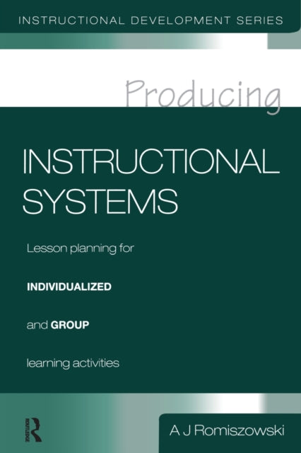 Book cover of: Producing Instructional Systems