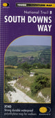 Book cover of: South Downs Way. By: Harvey Map Services Ltd