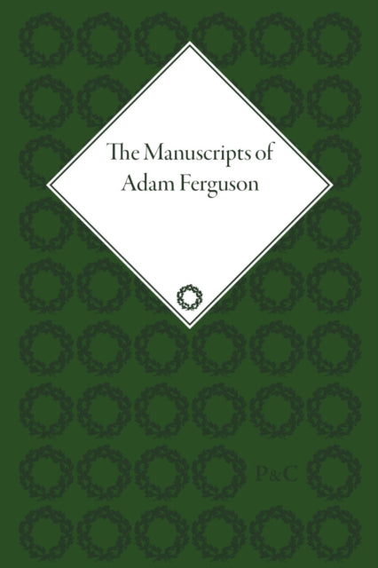 Book cover of: Manuscripts of Adam Ferguson. By: Vincenzo Merolle
