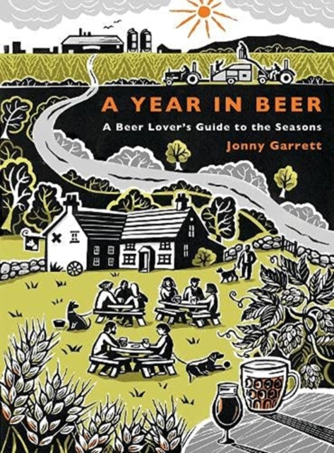 Book cover of: Year in Beer. By: Jonny Garrett