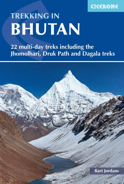 Book cover of: Trekking in Bhutan. By: Bart Jordans