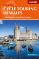 Book cover of: Cycle Touring in Wales. By: Richard Barrett