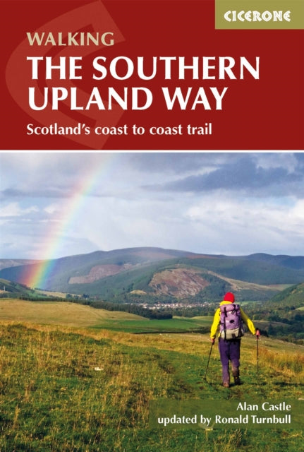 Book cover of: Southern Upland Way. By: Alan Castle