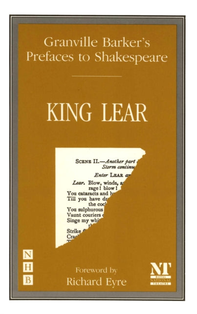Book cover of: Preface to King Lear. By: Harley Granville-Barker