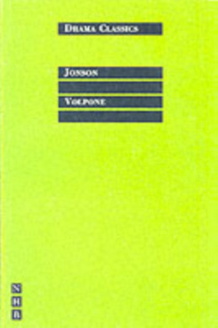 Book cover of: Volpone. By: Ben Jonson