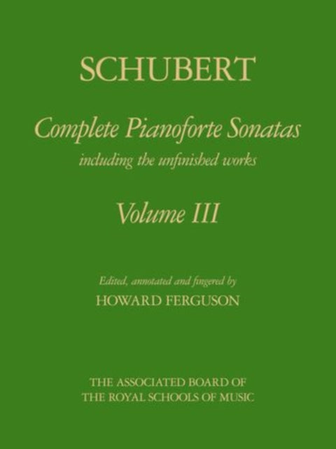 Complete Pianoforte Sonatas, Volume III