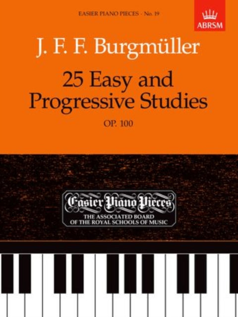 Book cover of: 25 Easy and Progressive Studies, Op.100