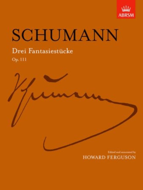 Book cover of: Drei Fantasiestucke, Op. 111. By: Howard Ferguson