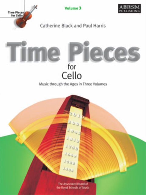 Book cover of: Time Pieces for Cello, Volume 3