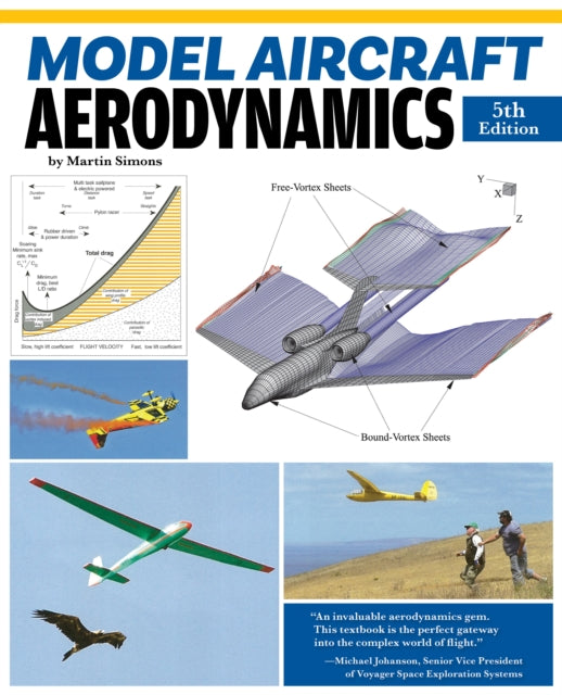 Book cover of: Model Aircraft Aerodynamics (5th Revised Edition). By: Martin Simons