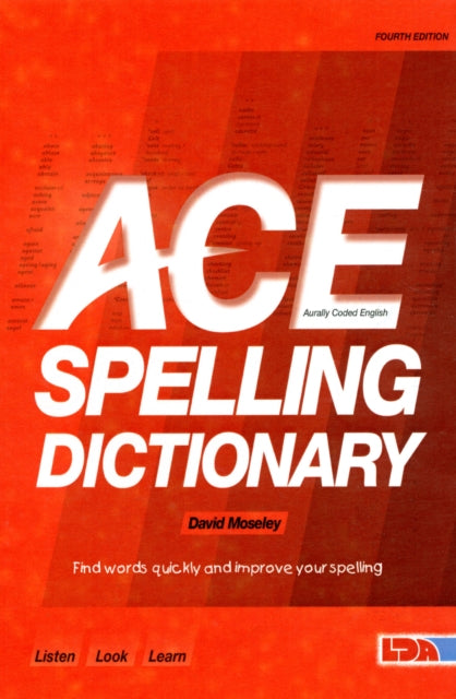 Book cover of: ACE Spelling Dictionary