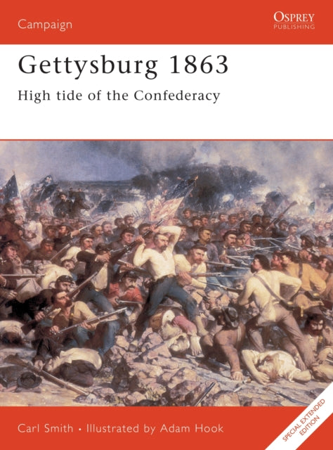 Book cover of: Gettysburg 1863. By: Carl Smith