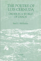Book cover of: Poetry of Luis Cernuda