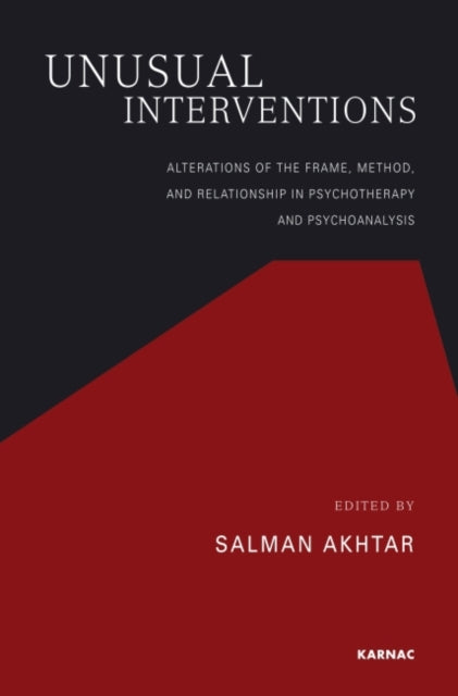 Book cover of: Unusual Interventions. By: Salman Akhtar