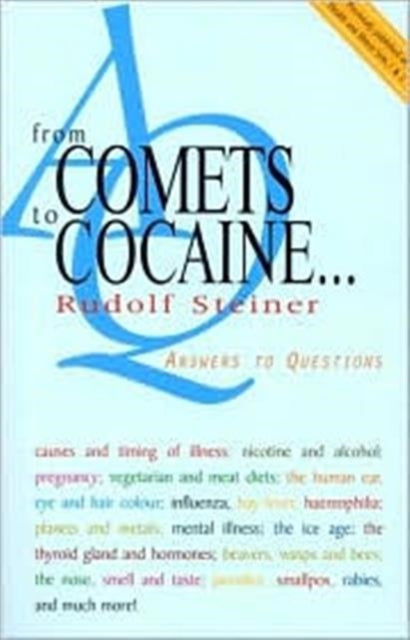 Book cover of: From Comets to Cocaine.... By: Rudolf Steiner