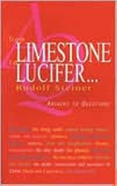 Book cover of: From Limestone to Lucifer.... By: Rudolf Steiner