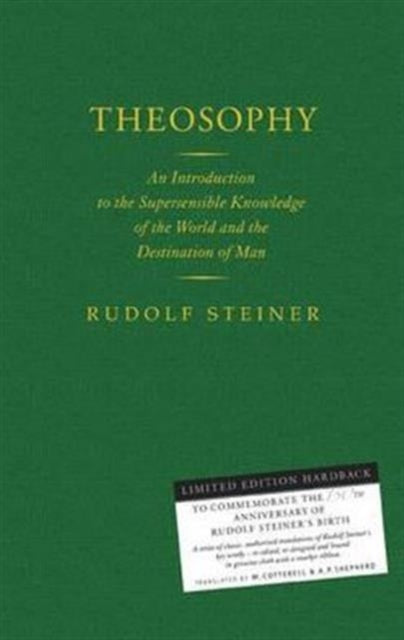 Book cover of: Theosophy. By: Rudolf Steiner