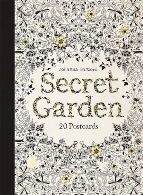 Book cover of: Secret Garden: 20 Postcards. By: Johanna Basford