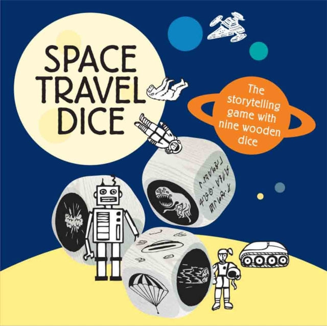 Book cover of: Space Travel Dice. By: Hannah Waldron
