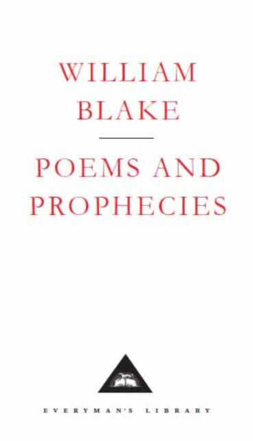 Book cover of: Poems And Prophecies. By: William Blake