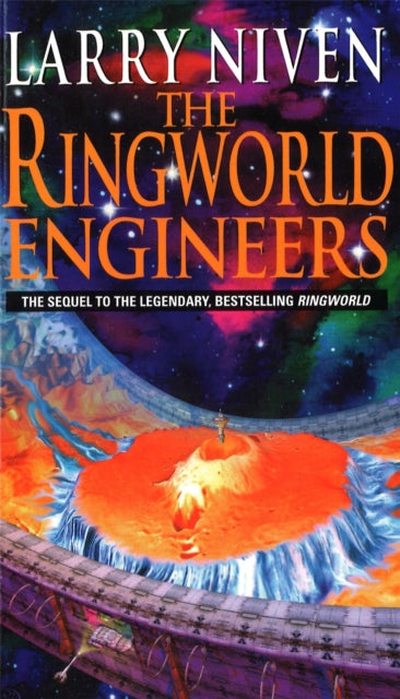 Book cover of: Ringworld Engineers. By: Larry Niven