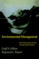Book cover of: Environmental Management. By: Geoff Wilson; R